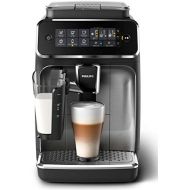Philips 3200 Serie EP3246/70 Kaffeevollautomat, 5 Kaffeespezialitaten (LatteGo Milchsystem) schwarz/silber-lackiert