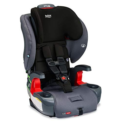  Britax Grow with You ClickTight Harness-2-Booster Car Seat, Cobblestone SafeWash
