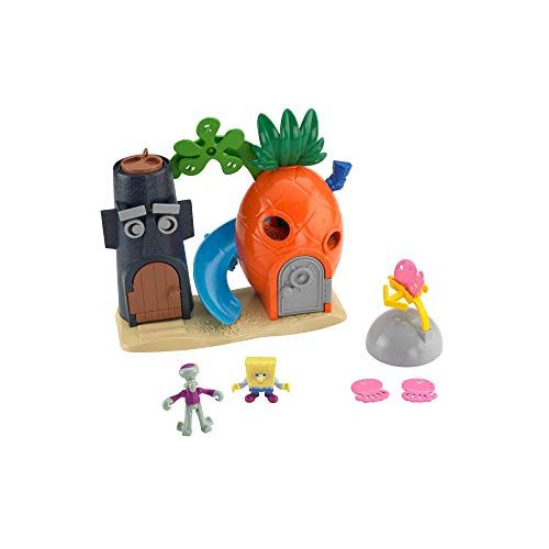  Fisher-Price Imaginext SpongeBob Bikini Bottom Playset, Preschool Toy for Kids 3 Years and Up