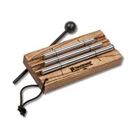 TreeWorks Chimes (MADE IN U.S.A.) Three Tone Energy Chime for Meditation and Classroom Use includes Mallet and Cord Handle (VIDEO) (TRE420)