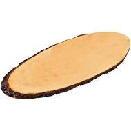 [아마존베스트]Kesper Bark Serving Board in Alder Wood, Various Sizes Available, m
