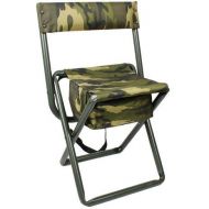 Timber Aromzen Military Style Folding Stool with Back Pouch