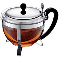 [아마존베스트]Bodum Chambord 1 L/34 oz Tea Pot with Metal Lid and Metal Filter