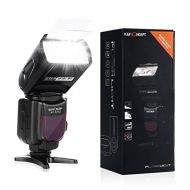 K&F Concept Camera Speedlite Flash, KF-570 II LCD Display Universal Flash Compatible with Canon and Nikon DSLR Cameras