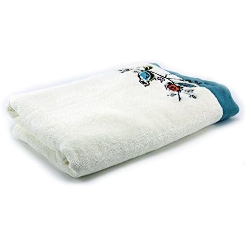 레녹스 Lenox Chirp Embroidered Bath Towel, Multi