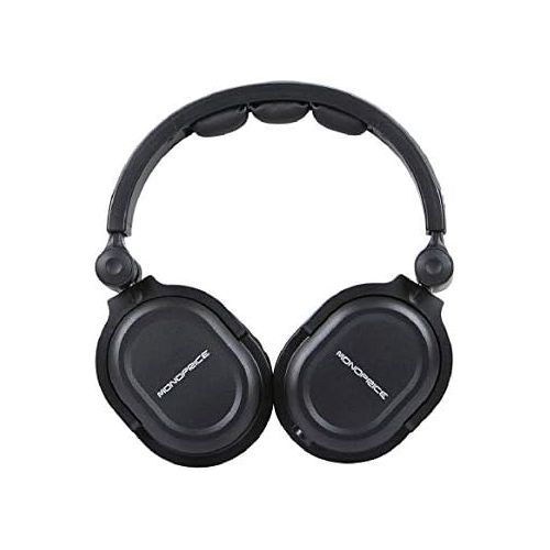  [아마존베스트]Monoprice Premium Hi-Fi DJ Style Over Ear Pro Headphone