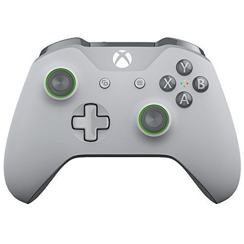  Microsoft Wireless Controller - Grey/Green - Xbox One