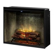Unknown Dimplex RBF36PWC Revillusion 8794 BTU / 2575W 36 Inch Wide Built-in Vent-Free Electric Fireplace with Weathered Concrete Interior and Remote Control (Portrait Height Model)