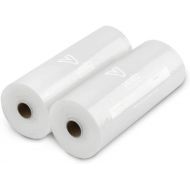 V Vesta Precision Vesta Vacuum Sealer Bags Rolls | 8x50 2 pack | ideal for Food Saver, Seal a Meal | BPA Free, Heavy Duty | Great for food vac storage or sous vide