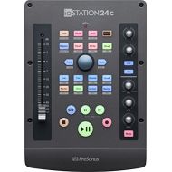 PreSonus ioStation 24c 2x2 USB-C Audio Interface & Controller, 2 Mic Pres-2 Line Outs-with Fader