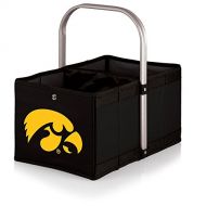 ONIVA - a Picnic Time brand Iowa Hawkeyes - Urban Basket Collapsible Tote, (Black)