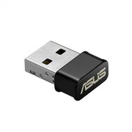 ASUS USB-AC53 AC1200 Nano USB Dual-Band Wireless Adapter, MU-Mimo, Compatible for Windows XP/Vista/7/8/1/10
