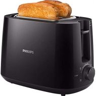 [아마존베스트]Philips HD2581/90 Toaster with Built-In Bun Attachment, 8 Tanning Levels, Black