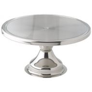 Winco CKS-13 Stainless Steel Round Cake Stand, 13-Inch (Pack of 2)