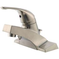 Pfister LG142600K Pfirst Series Single Control 4 Inch Centerset Bathroom Faucet in Brushed Nickel, Water-Efficient Model