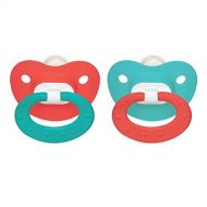 NUK Juicy Puller Silicone Pacifier in Assorted Colors, 6-18Months, 4- 2PKS, Total of 8 pacifiers