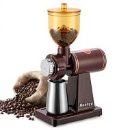 [아마존베스트]Huanyu Electric Coffee Bean Grinder 250G Commercial&Home Milling Machine 200W Grinding Machine for Beans Nuts Spice Automatic Burr Grinder Professional Miller 8 Fine - Coarse Grind