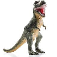 Prextex Giant 21 Inch Dinosaur T-Rex Soft Jurassic Educational Dinosaur Action Figure, Great Dinosaur Party Prop or Toy for Toddler Dinosaur Lover