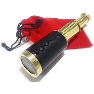 [아마존베스트]NauticalMart Brass Telescope Hand Held Pirate Spyglass Nautical Marine Collectibles