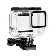 XIAOMINDIAN-HAT XIAOMINDIAN Underwater Waterproof Case Shell for Gopro Hero 7 Silver White Cam Diving Protective Housing Accessories Protection Frame
