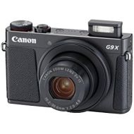Canon PowerShot G9 X Mark II Compact Digital Camera w/ 1 Inch Sensor and 3inch LCD - Wi-Fi, NFC, Bluetooth Enabled (Black), 6.30in. x 5.70in. x 2.50in.