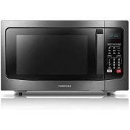Toshiba EC042A5C-BS Countertop Microwave Oven with Convection, Smart Sensor, Sound On/Off Function and LED Display, 1.5 CU.FT, Black