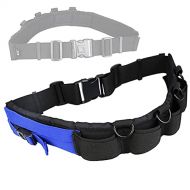 Fotasy JJC GB-1 Adjustable Photography Utility Belt, Wrist Waistband Belt, Accessory Belt, Speed Belt, for Carrying Gear Bag Case, Lens Pouch, Flash Accessories, Belt Components, D-Rings,