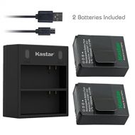 Kastar Battery (X2) & Dual USB Charger for GoPro AHDBT-201, AHDBT-301, AHDBT-302, Gopro3 and GoPro Hero3+, Hero3, HD Motorsports Hero, Surf Hero, Hero Naked, Hero 960, Hero HD 1080