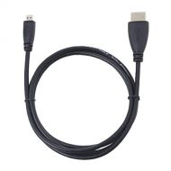 JNSupplier 1080P HDMI HD TV Video Cable Cord for GoPro Hero4 Hero 4 CHDHX-4014K CHDHY-401 4K Camera Camcorder