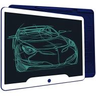[아마존베스트]Richgv 15 Inch LCD Writing Tablet with Anti-Clearance Function and Pen, Digital Ewriter Graphic Tablets Writing Board Paperless Notepad Doodle Board (Blue)