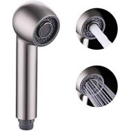 KES Kitchen Sink Pull Down Faucet Head Replacement 2-Functions Pull Out Sprayer Head Brushed Nickel, PFS4-BN