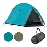 Grand Canyon Cardova 1 - leichtes Zelt, 1 - 2 Personen, fuer Trekking, Camping, Outdoor, Festival mit kleinem Packmass, einfacher Aufbau, Wasserdicht, in verschiedenen farben