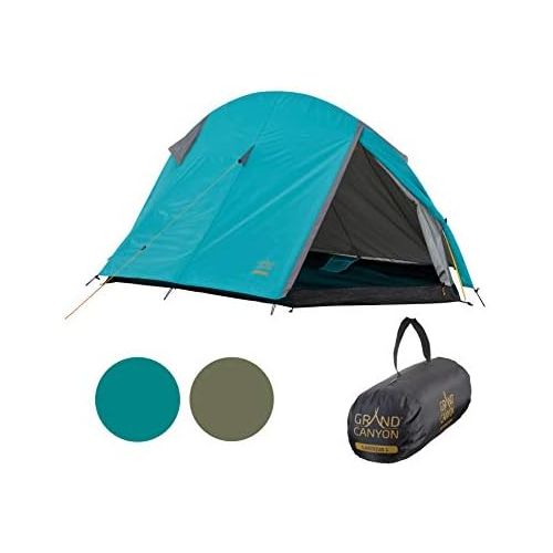  Grand Canyon Cardova 1 - leichtes Zelt, 1 - 2 Personen, fuer Trekking, Camping, Outdoor, Festival mit kleinem Packmass, einfacher Aufbau, Wasserdicht, in verschiedenen farben