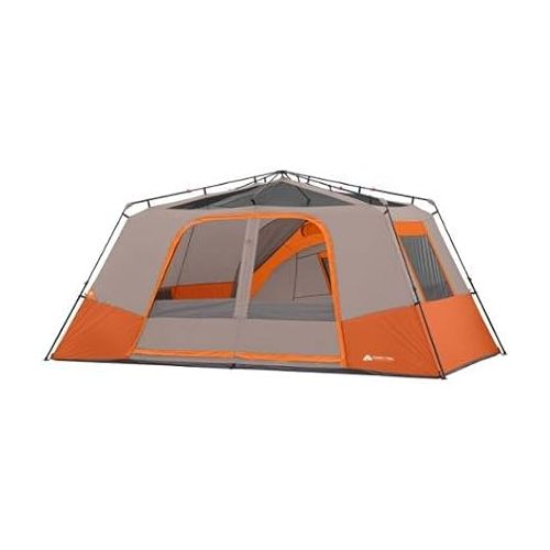 오자크트레일 Ozark Trail 11 Person 3 Room 14' x 14' Instant Cabin Tent (Orange)