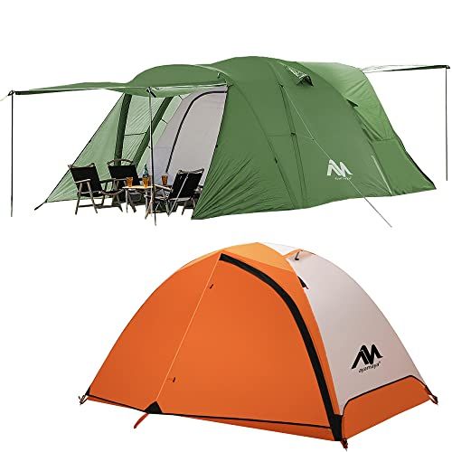  AYAMAYA Camping Tents for 6-8 Person and Backpacking Tent