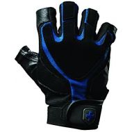 Harbinger Training Grip Non-Wristwrap Weightlifting Gloves with TechGel-Padded Leather Palm (Pair)