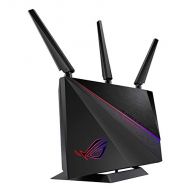 ASUS ROG Rapture WiFi Gaming Router (GT AC2900) Dual Band Gigabit Wireless Internet Router, NVIDIA GeForce NOW, AURA RGB, Gaming & Streaming, AiMesh Compatible, Lifetime Internet