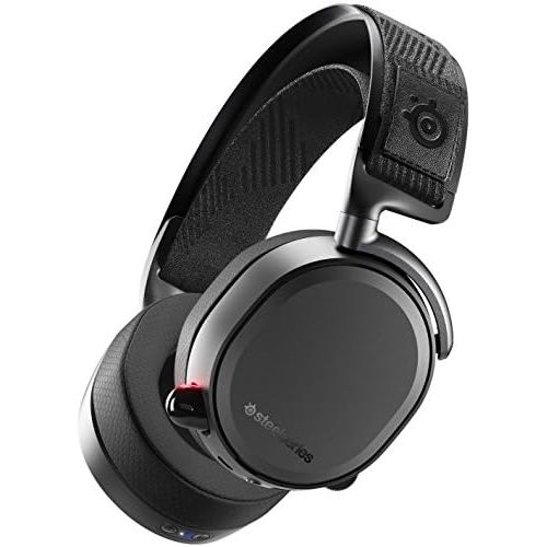  [아마존베스트]SteelSeries Arctis Pro Wireless - wireless gaming headset - high-resolution speaker drivers - combined radio system (2.4 GHz & Bluetooth) - black