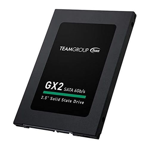  TEAMGROUP GX2 1TB 3D NAND TLC 2.5 Inch SATA III Internal Solid State Drive SSD (Read Speed up to 530 MB/s) Compatible with Laptop & PC Desktop T253X2001T0C101