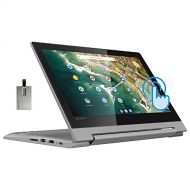 2021 Lenovo Chromebook Flex 3, 2-in-1 11.6 HD Touchscreen Laptop Computer, MediaTek MT8173C CPU, PowerVR Graphics, Dolby Audio, HD Webcam, Grey, Parent (4GB RAM 32GB eMMC & 128GB U