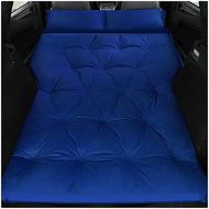 LXUXZ Car Multifunctional Automatic Inflatable Mattress SUV Special Air Mattress Lathe Adult Sleep Mattress Car Travel Bed Faux Suede (Color : A, Size : 180x132cm)