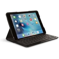 Logitech FOCUS Protective Case with Integrated Keyboard for iPad Mini 4, Black