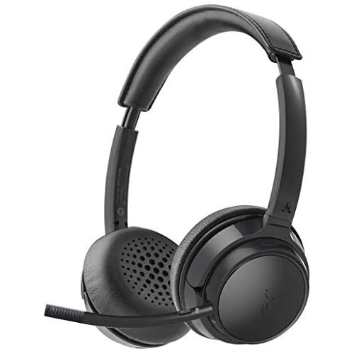 [아마존베스트]Avantree AH6B On-Ear Bluetooth 5.0 Headphones with Removable Microphone, Hi-Fi Wireless Headset, 22 Hours Playtime, for Home Office, PC Computer, Skype, Phones, Tablets