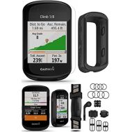 PlayBetter Garmin Edge 530 (Sensor Bundle) GPS Bike Computer with HRM, Speed/Cadence Sensors, Silicone Case (Black) & Tempered Glass Cycle Maps, VO2 Max, Popularity Routing Cycling Computer 0
