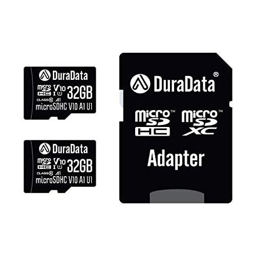  Amplim 32GB Micro SD Card, Extreme High Speed 2 Pack MicroSD Memory Plus Adapter, MicroSDHC Class 10 UHS-I U1 V10 TF Nintendo-Switch, GoPro Hero, Raspberry Pi, Phone Galaxy, Camera