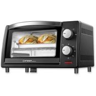 [아마존베스트]TZS First Austria 10Litres Minibac Kofen with 800Watt | in Top Heat Up To 230°C Variable temperature control | 60Minute Timer | Two Side Heights Double Glass Door Mini Oven Coo