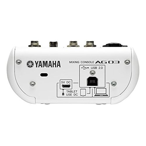 야마하 [아마존베스트]Yamaha AG03 3-Channel Mixer / 1 Microphone