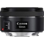 Canon EF 50mm f/1.8 STM Lens International Version (No Warranty)