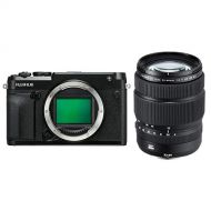 Fujifilm GFX 50R Medium Format Mirrorless Camera GF 32-64mm f/4 R LM WR Wide-Angle Zoom Lens