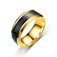 [아마존베스트]USUASI TSSP-177 Smart Ring New Technology Magic Finger for boy&Girl Smart Temperature Lovers Rings, Accessories
